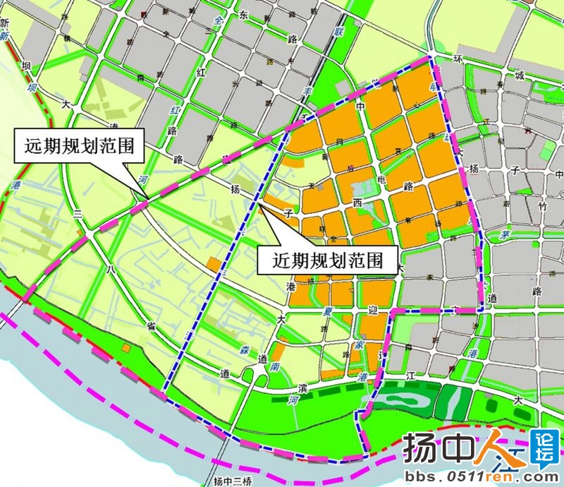 扬中市西城区控制性详细规划