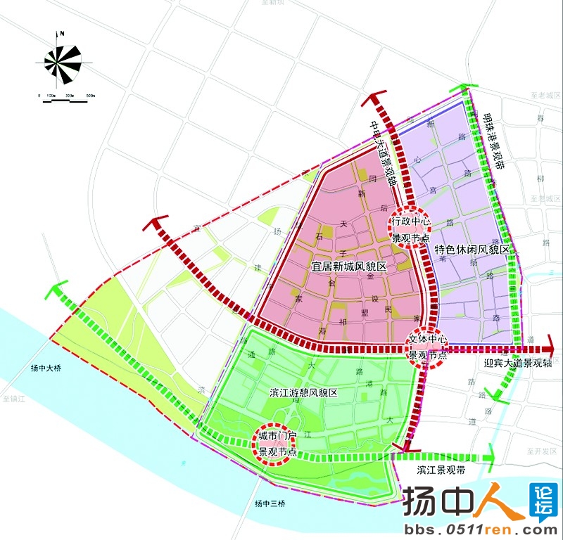 扬中市西城区控制性详细规划